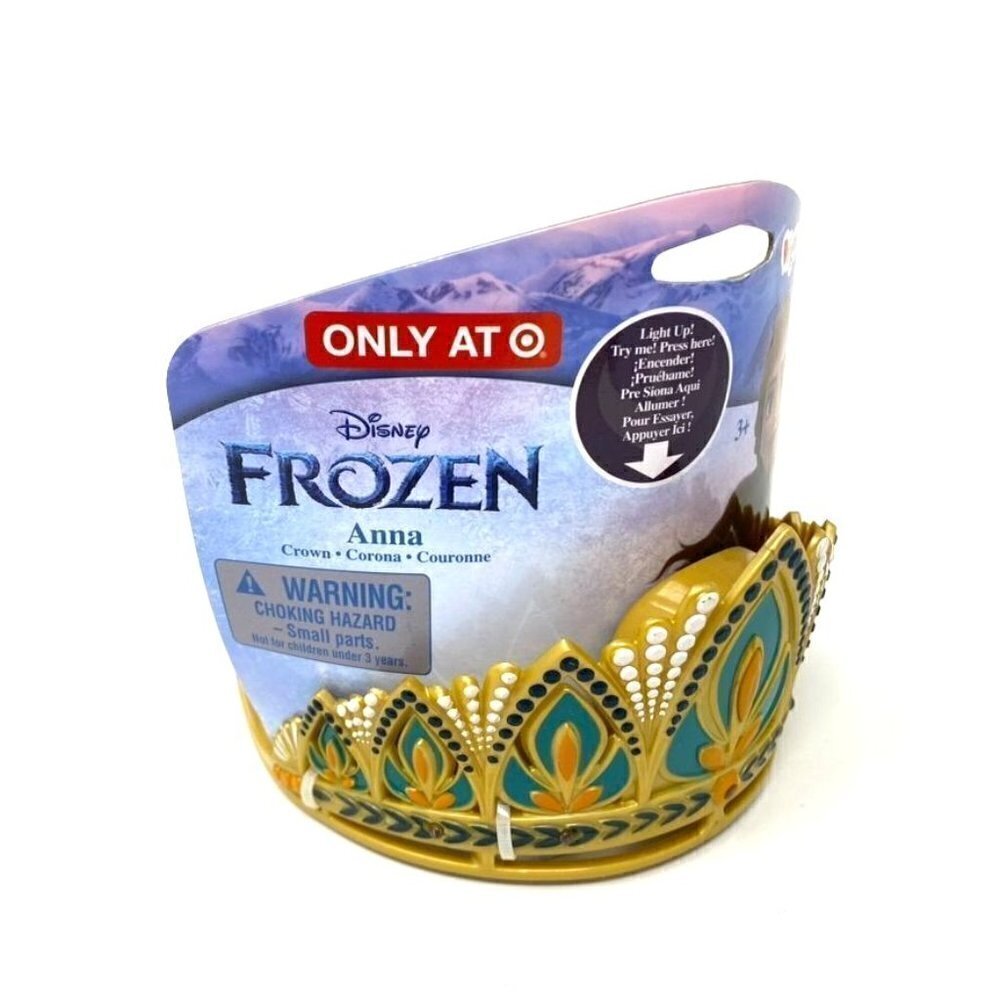 Target Disguise Kids' Disney Frozen Anna Light Up Halloween Costume Crown  B33 - Picture 4 of 8